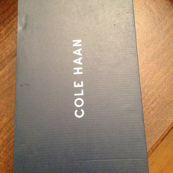 Cole Haan Men\'s Lenox Hill Cap Toe Tan Leather Oxford Dress Shoes 11.5M NIB main image 7
